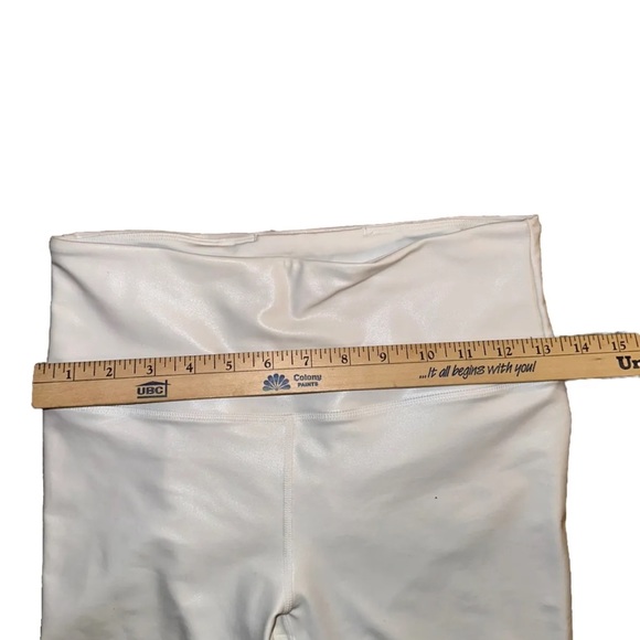 Ziya Active White Unicorn Luxe 7/8 Leggings Set Pants Size 6-8 Bra Size Large - Picture 16 of 16